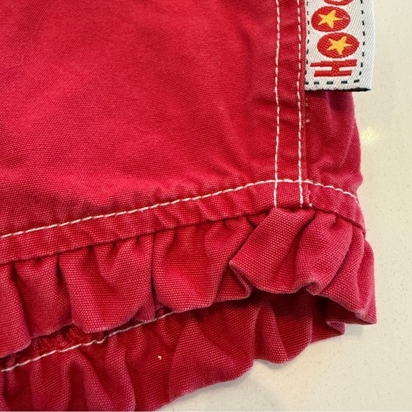 Vintage 90s Winnie the Pooh Toddler Overalls Dress | Disney Baby Jumper 2T - Picture 4 of 7